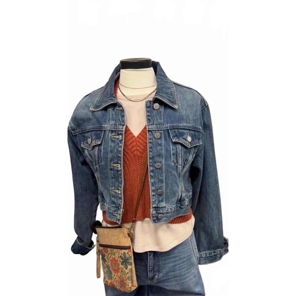 NEW MABLE women's jean jacket in denim